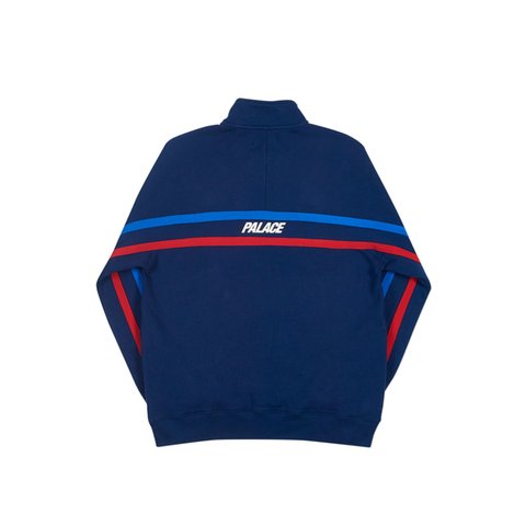Palace S-LINE 1/4 ZIP NAVY - Colorway