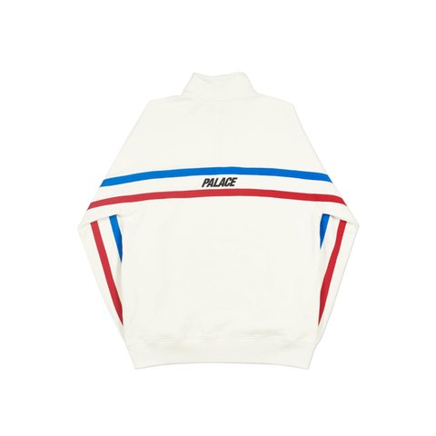 Palace S-LINE 1/4 ZIP WHITE - Colorway
