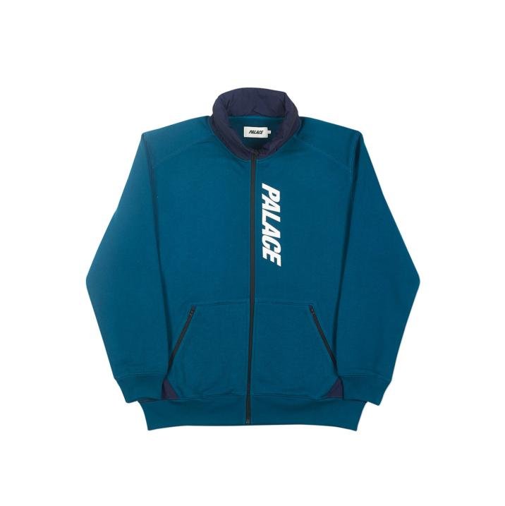 TECHNO ZIP SWEAT TEAL