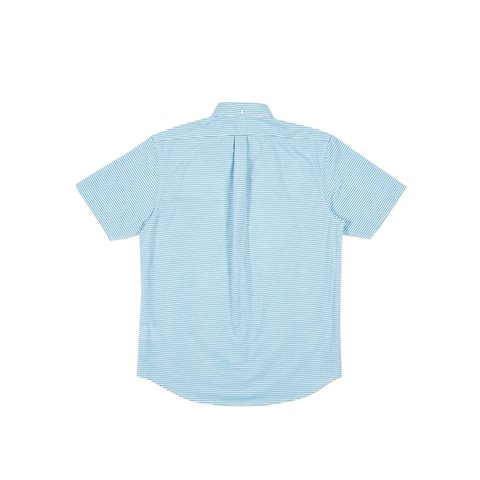 SERVICE SHORT SLEEVE SHIRT GREEN / WHITE