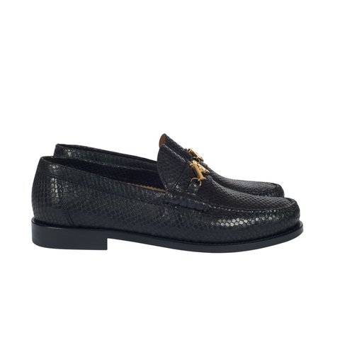 Palace PALACE LOAFER BLACK SNAKE PRINT - Colorway