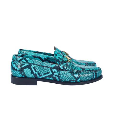 Palace PALACE LOAFER BLUE SNAKE PRINT - Colorway