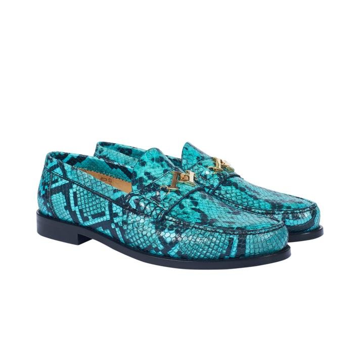 PALACE LOAFER BLUE SNAKE PRINT