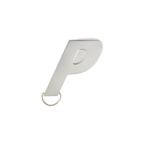 Palace P BOTTLE OPENER SILVER