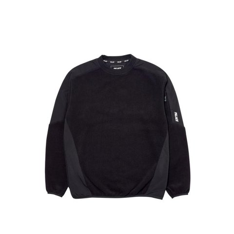 Palace POLARTEC LAZER CREW BLACK