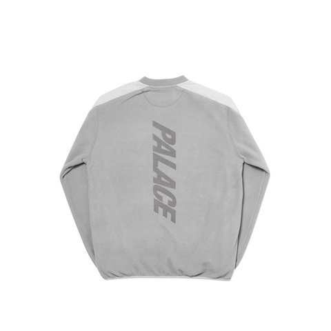 Palace POLARTEC LAZER CREW GREY - Colorway