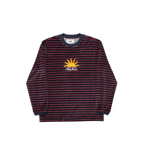 Palace EMOTIONAL WAVE LONGSLEEVE BLACK