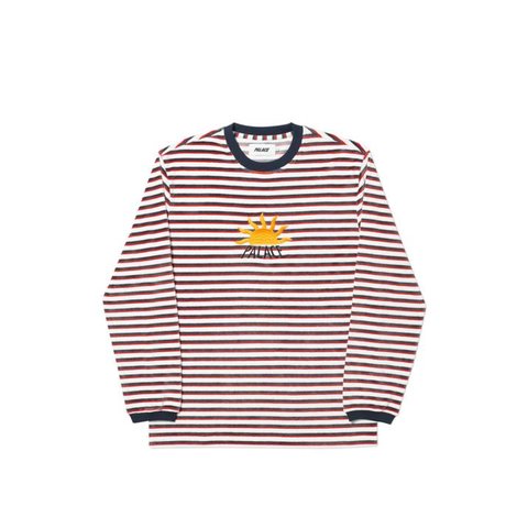 Palace EMOTIONAL WAVE LONGSLEEVE WHITE