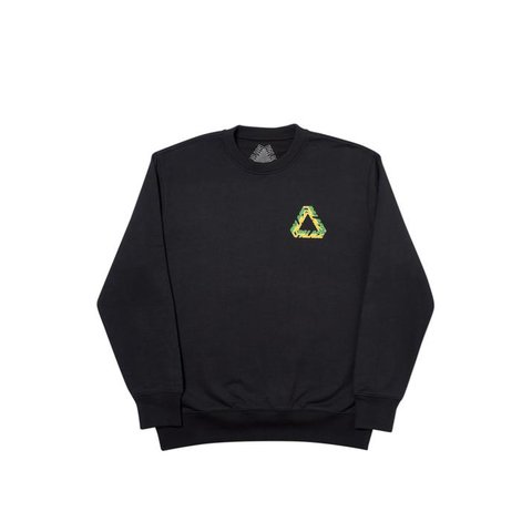 Palace SPLIT P3 CREW BLACK