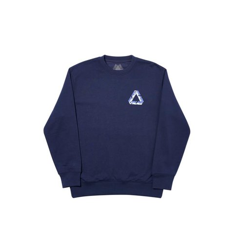 Palace SPLIT P3 CREW NAVY