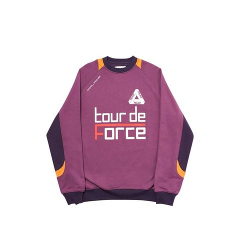 Palace TOUR DE FORCE CREW PURPLE