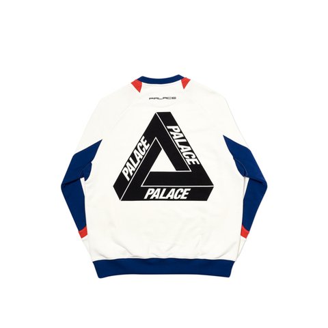 Palace TOUR DE FORCE CREW WHITE - Colorway