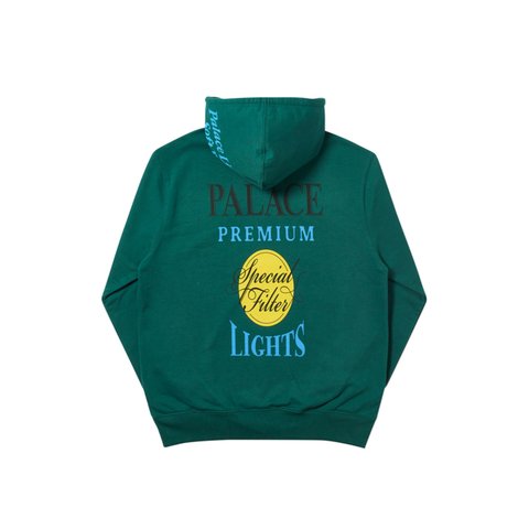 Palace BLENDER HOOD DARK GREEN - Colorway