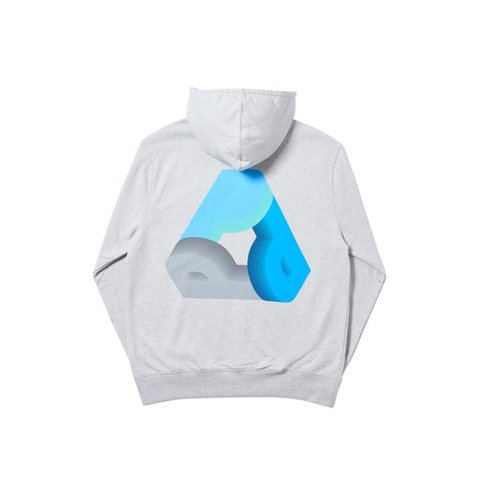 Palace FAT PEE HOOD GREY MARL