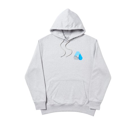 Palace FAT PEE HOOD GREY MARL - Colorway