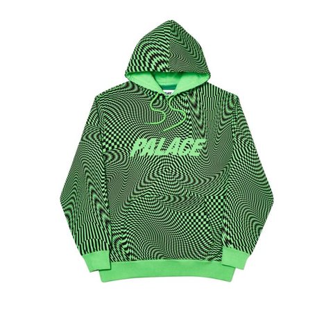 Palace VERTIGO HOOD GREEN