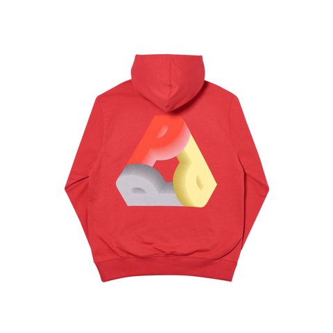 Palace FAT PEE HOOD DARK RED - Colorway
