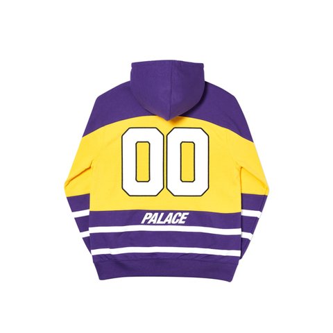 Palace ZERO ZERO HOOD PURPLE / YELLOW - Colorway