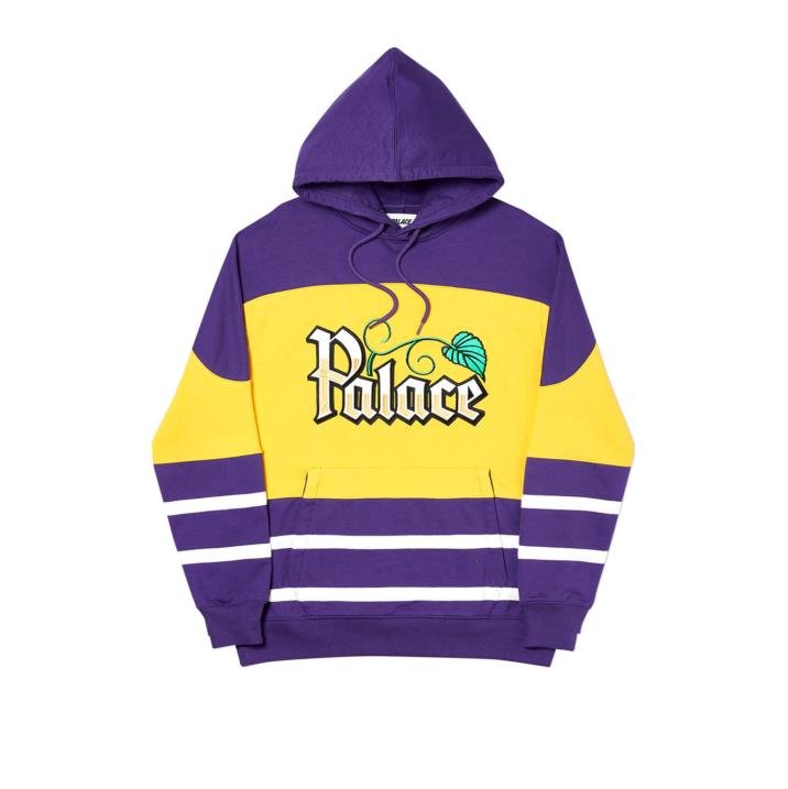 ZERO ZERO HOOD PURPLE / YELLOW