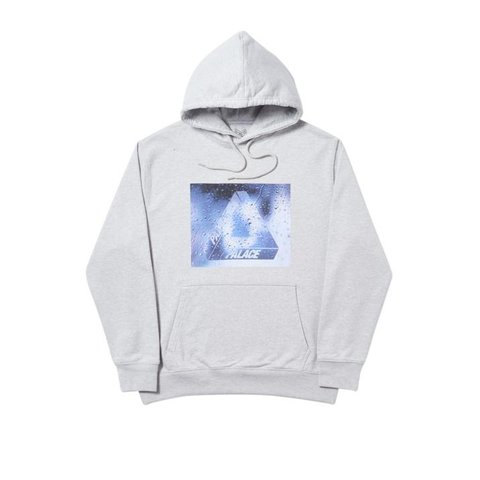 Palace WINDOWLICKER HOOD GREY MARL