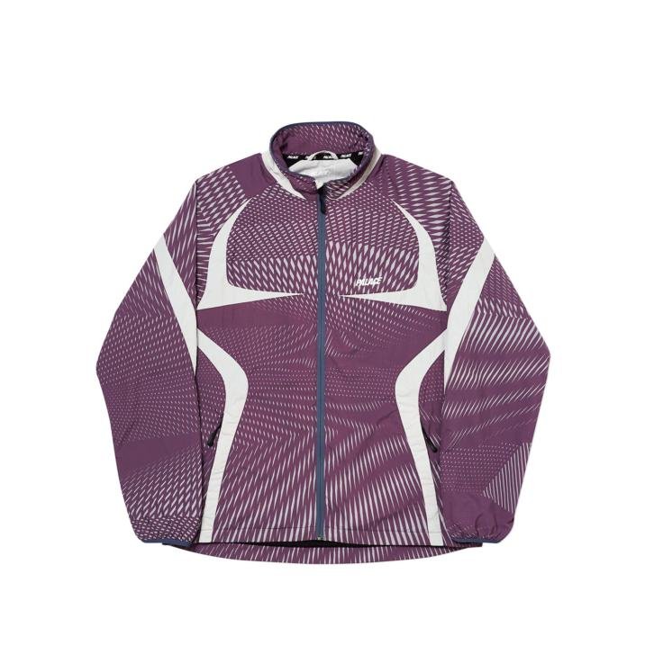 DAZZLER SHELL JACKET PLUM / GREY