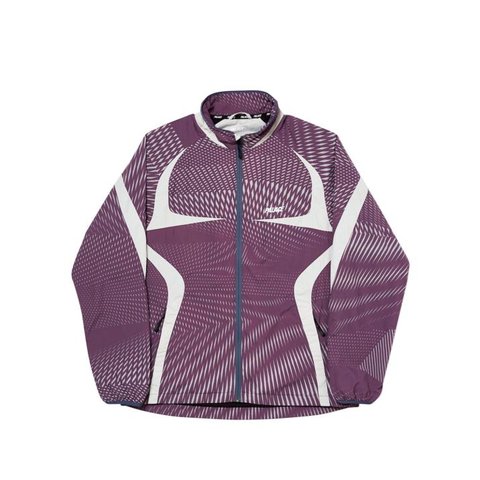 Palace DAZZLER SHELL JACKET PLUM / GREY