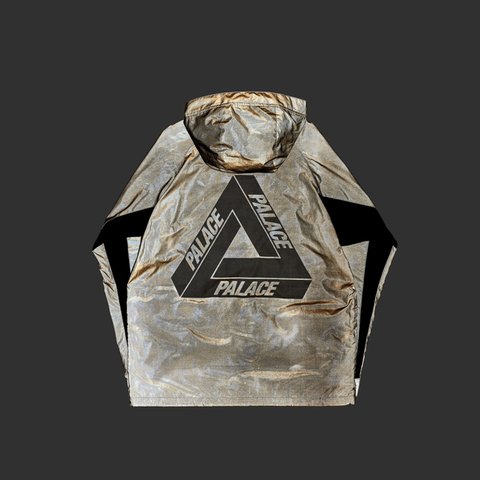 Palace DEFLECTOR JACKET BLACK REFLECTIVE - Colorway