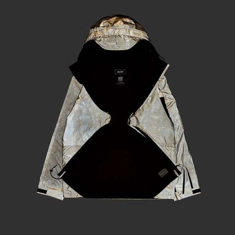 Palace DEFLECTOR JACKET BLACK REFLECTIVE - Colorway