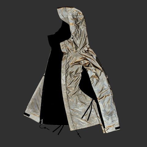 Palace DEFLECTOR JACKET BLACK REFLECTIVE - Colorway