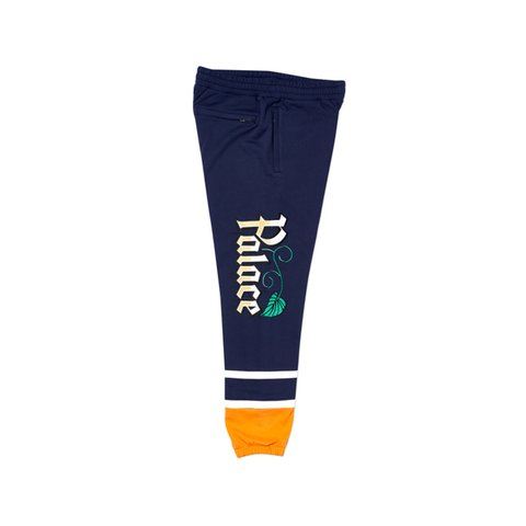 Palace ZERO ZERO JOGGER NAVY / ORANGE - Colorway