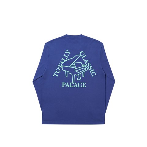 Palace CLASSIC LONGSLEEVE BLUE - Colorway