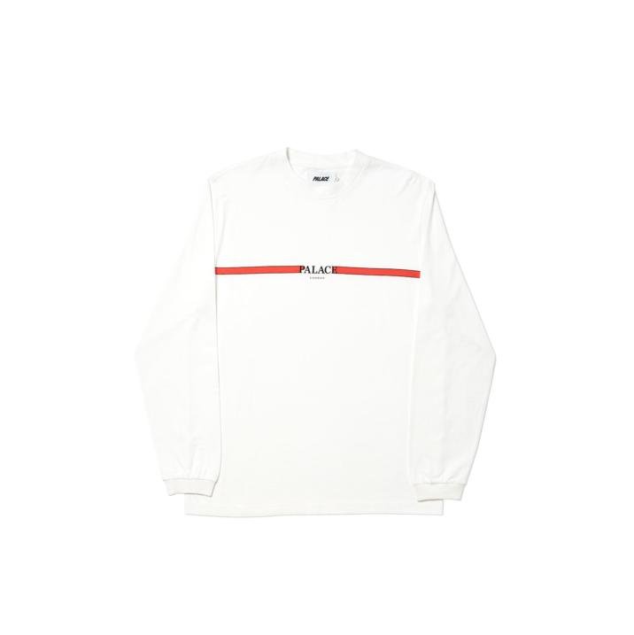 PALACE LONDON LONGSLEEVE WHITE