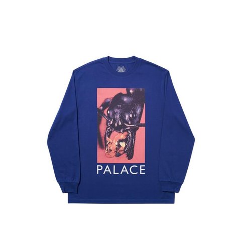 Palace BUG MUNCH LONGSLEEVE BLUE