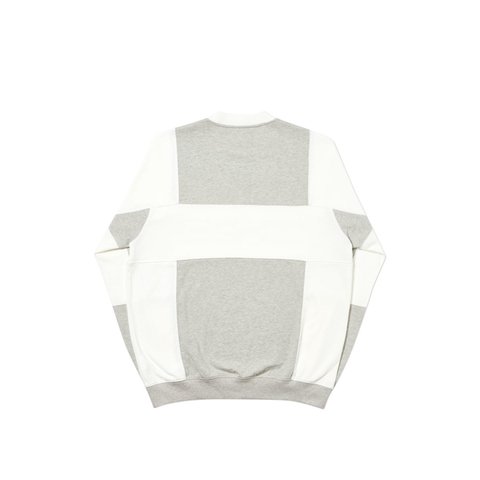 Palace CUT MIT SEW CREW OFF WHITE - Colorway