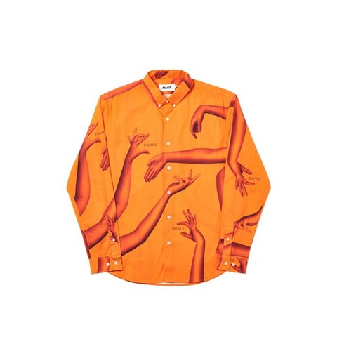 Palace ARMLESS SHIRT ORANGE
