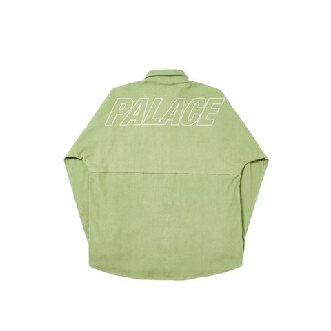 Palace DROP-CORD SHIRT GREEN - Colorway