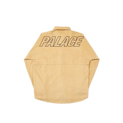 Palace DROP-CORD SHIRT TAN - Colorway