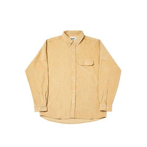 Palace DROP-CORD SHIRT TAN
