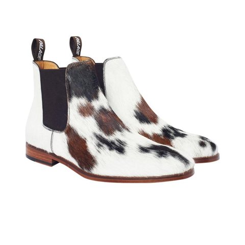 Palace PALACE CHELSEA BOOT COW PRINT