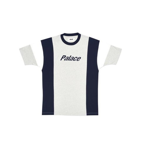 Palace DUO PANEL T-SHIRT GREY MARL