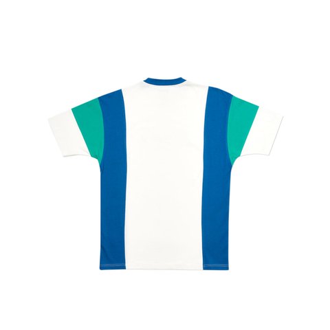 Palace DUO PANEL T-SHIRT WHITE - Colorway