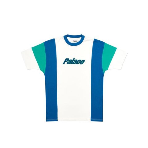 Palace DUO PANEL T-SHIRT WHITE
