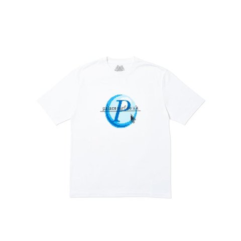 Palace LOG ON T-SHIRT WHITE