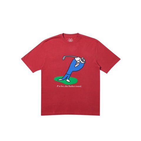 Palace PAR T-SHIRT DARK RED