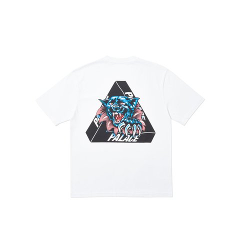 Palace RIPPED T-SHIRT WHITE - Colorway