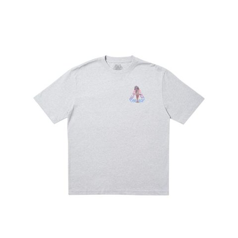 Palace ROLLS P3 T-SHIRT GREY MARL