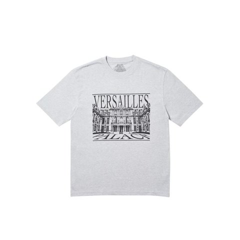Palace VERSAILLES T-SHIRT GREY MARL