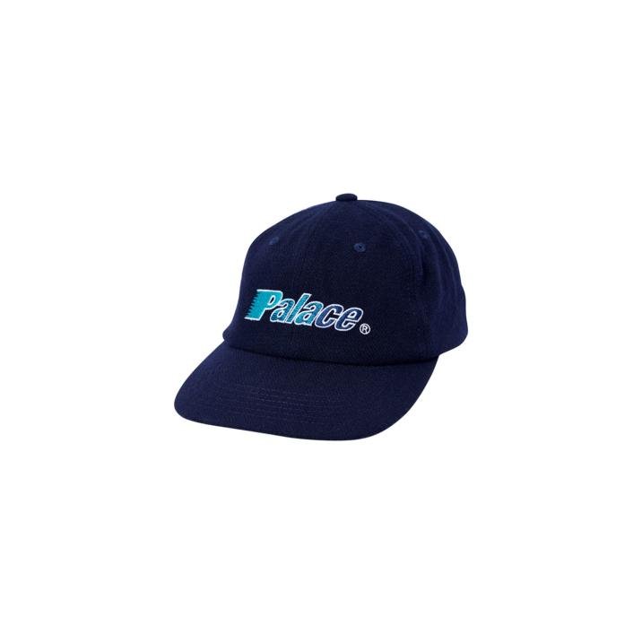 SCRIPT WOOL PAL HAT NAVY
