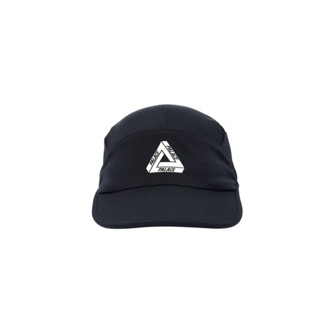 Palace TRI COOL SHELL RUNNING HAT BLACK - Colorway