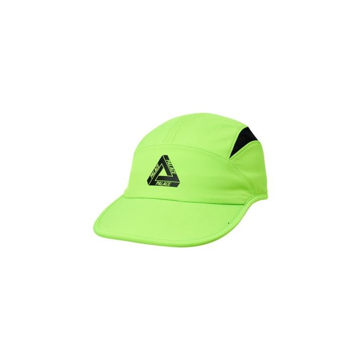 TRI COOL SHELL RUNNING HAT NEON GREEN